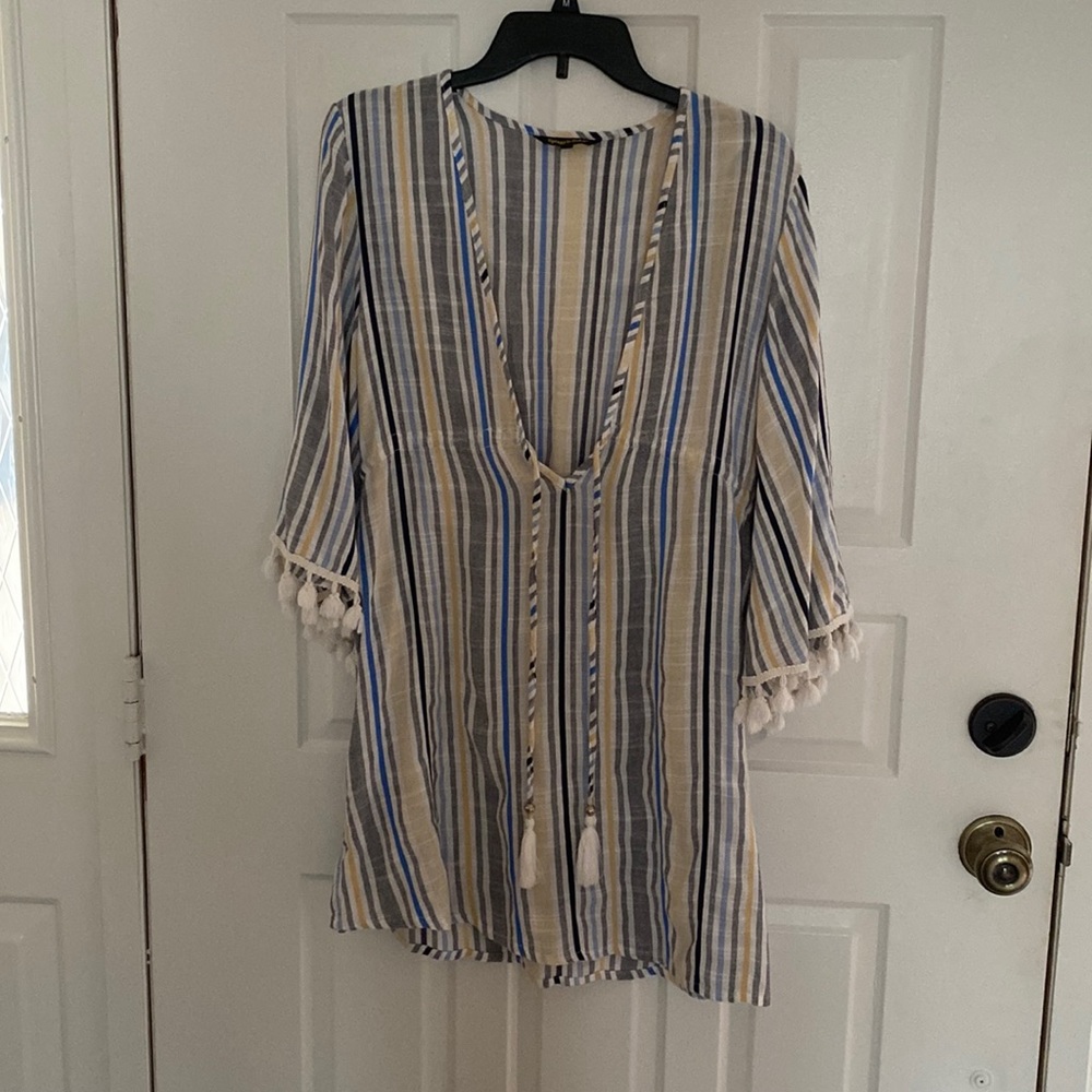 Boho style dress/ bathing suit cover